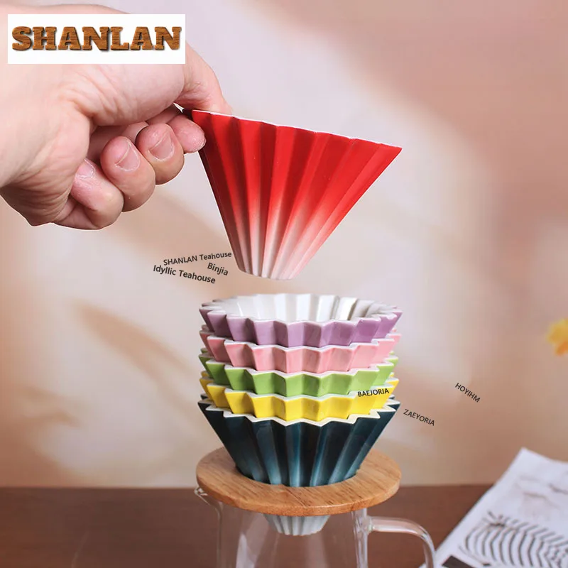 HOYIHM Taper Gradient Tea Separator Infusor Ancient Tea Strainer Dispenser Household Tea Brewing Tea Filter Drinkware Decoration