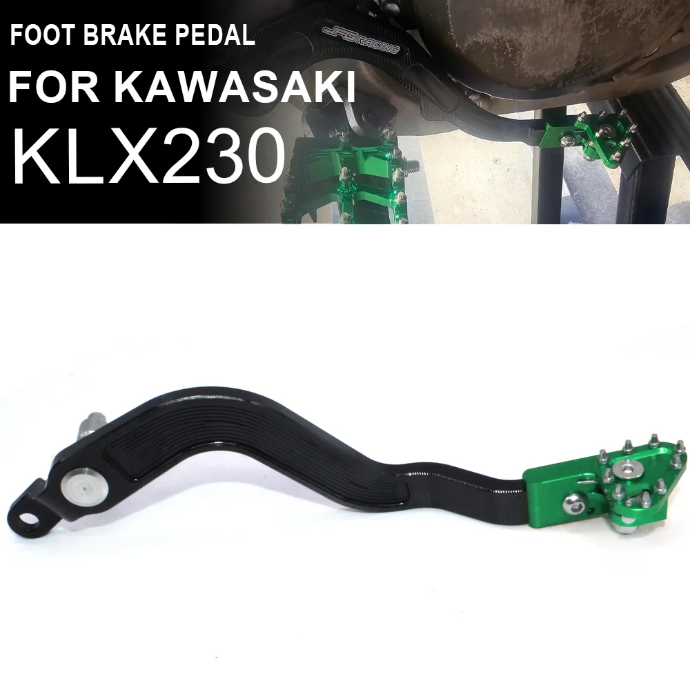 

Motorcycle CNC Aluminum Foot Brake Pedal Decorative Brake Lever for Kawasaki KLX230 KLX 230