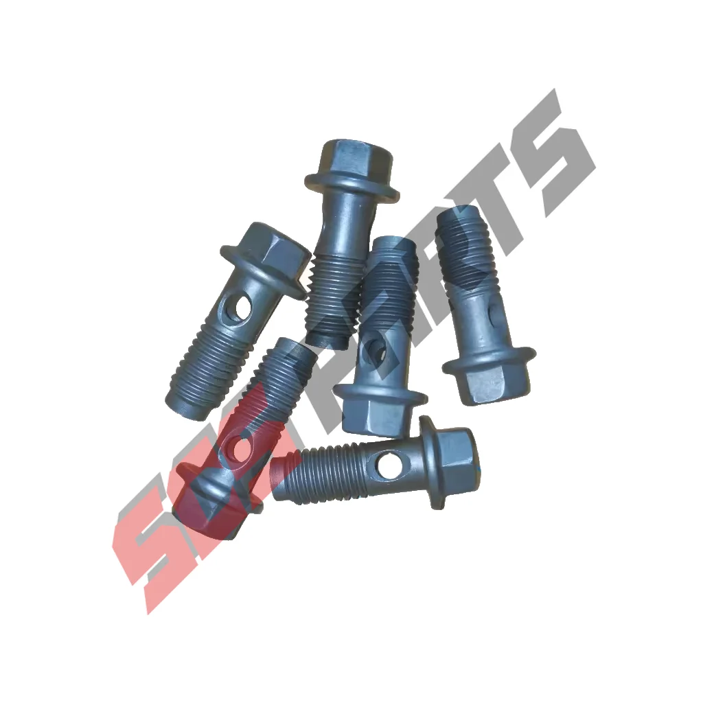 

6pcs 3102136 Banjo Connector Screw Fit For Dodge Cummins Diesel Engine