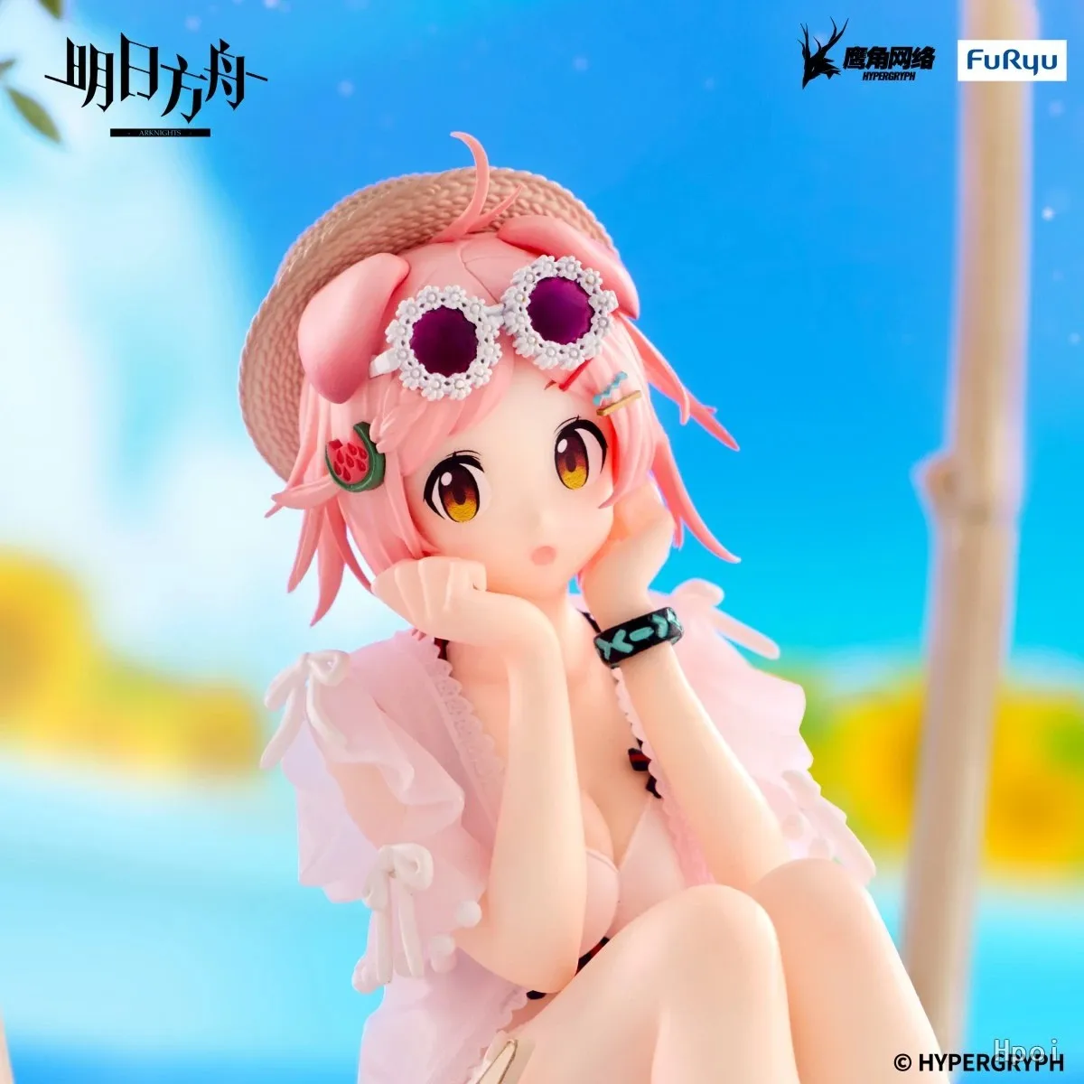 FuRyu Noodle Stopper Figure Arknights Goldenglow Summer Flowers FA394 Ornaments Anime Figures view 6