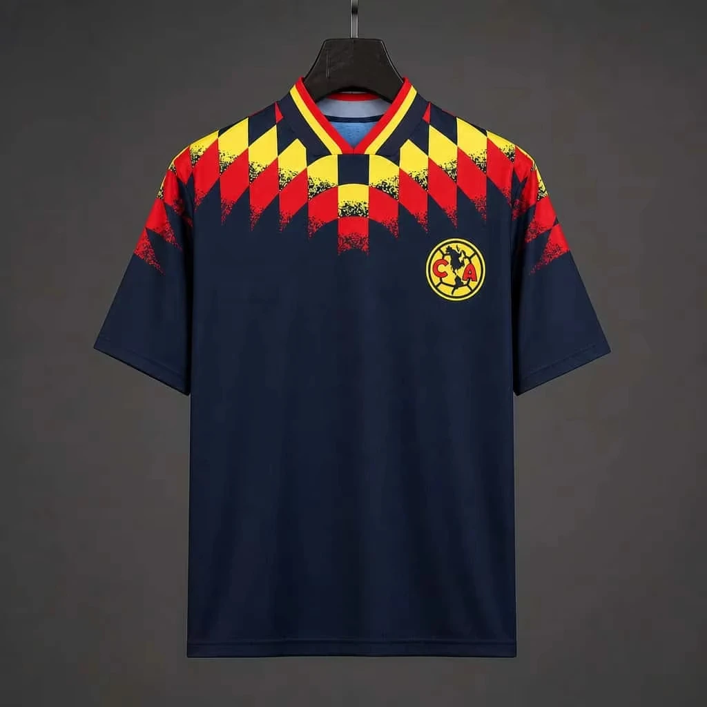 26-27 Club América New Season Men's Football Jersey Summer Men Women 3D Sports Soccer Quick drying breathable Shirt