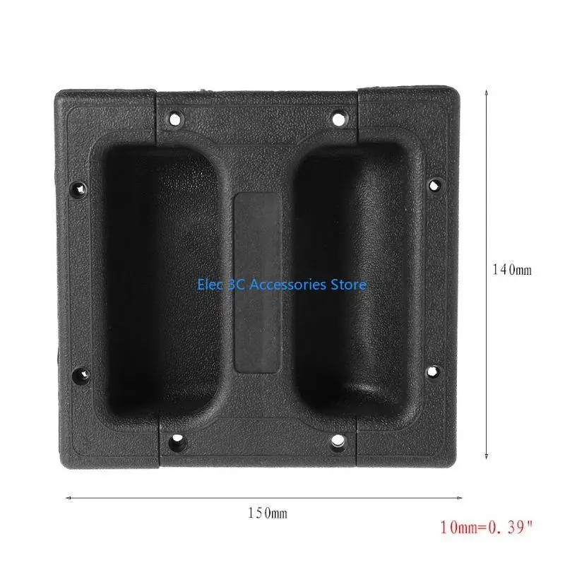 Y51A Finger Flush Pulls Loudspeakers for Closet Pocket Sliding Barn Door Handle