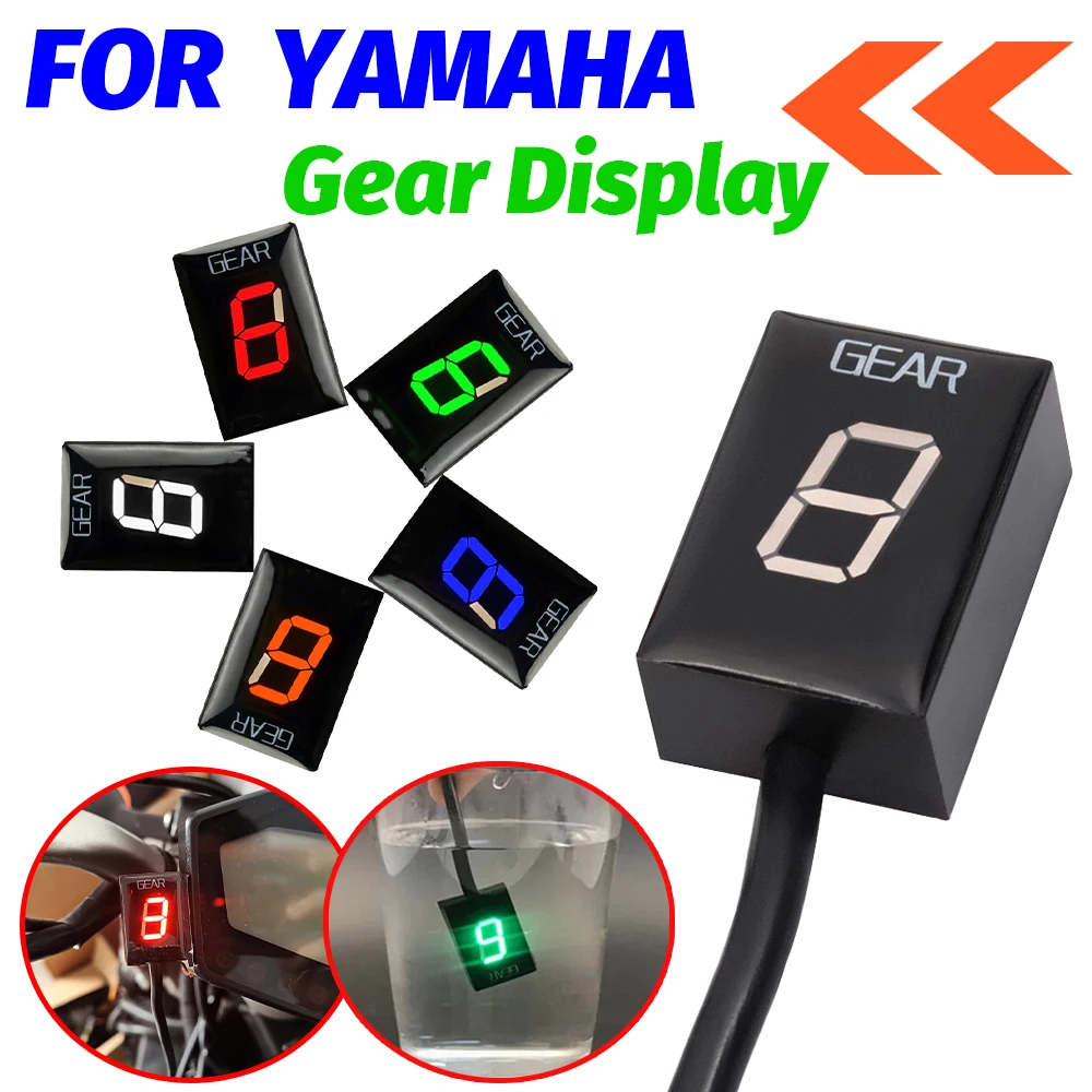 Motorcycle Gear Display Indicator Meter For Yamaha YZF R1 R6 FZ8 Mt03 MT-01 Fzs600 XJR400 FZ400 FZ6 Xv1900a Ys250 Xv1600A Xj6