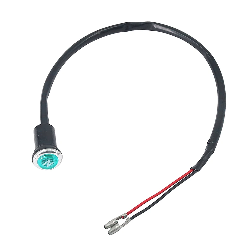 ATV على الطرق الوعرة دراجة نارية تعديل الملحقات ضوء محايد 12 فولت مؤشر LED ضوء مناسبة ل 90 110 125 150 200 250 300cc #4