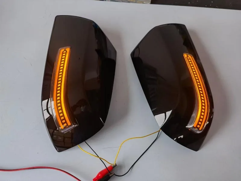 

Suitable for Toyota 07-20 Tuntu with lights rearview mirror cover rearview mirror decorative shell with turn signal LED warning