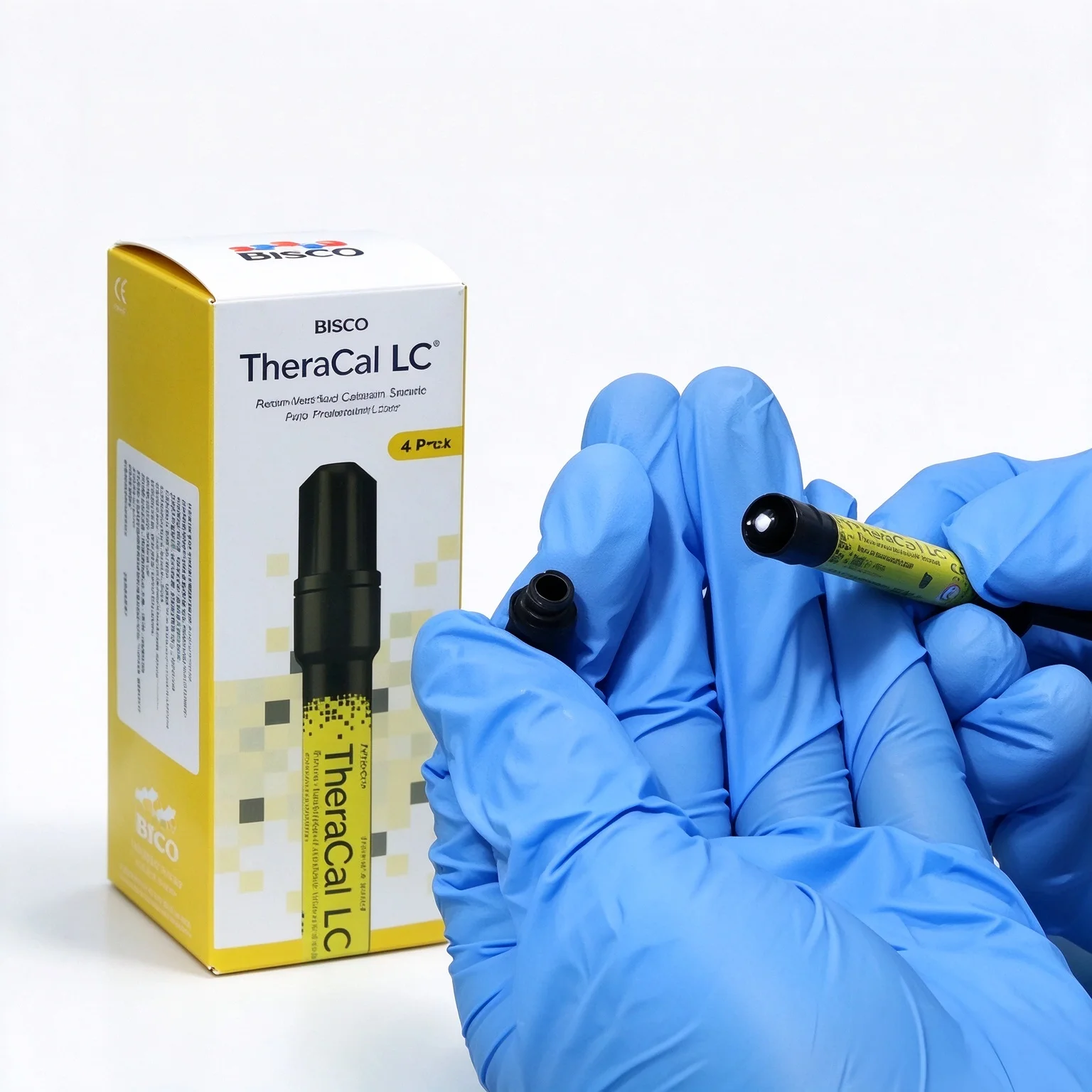 TheraCal LC Light Cure Calcium Silicate Liner Dental Pulp Protection Material 1/2/4 Pack Pulp Capping Dental Supplies
