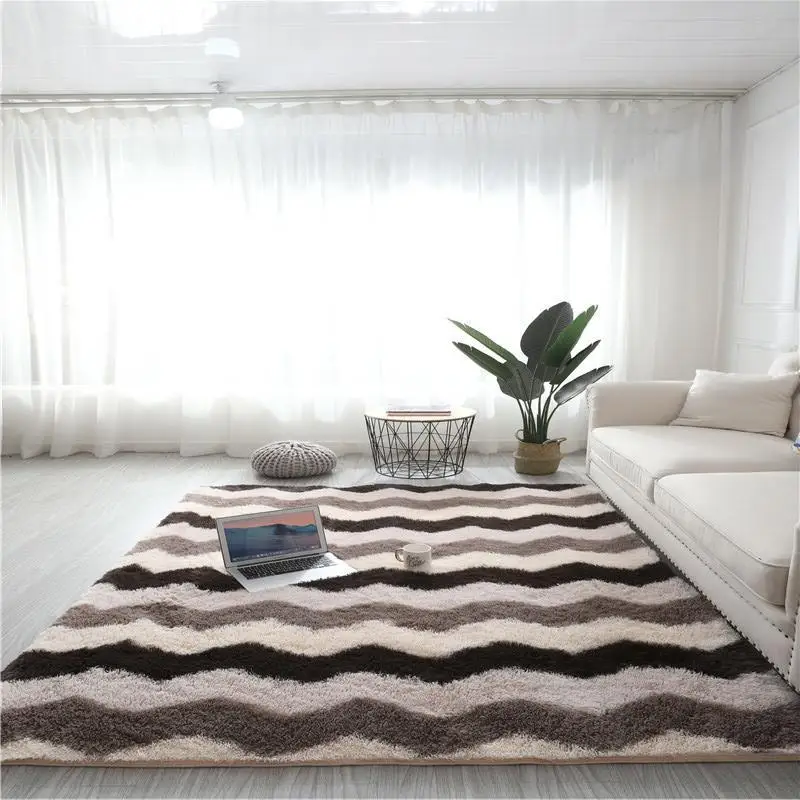 VIKAMA Teppich, skandinavisches Wohnzimmer, Schlafzimmer, Teenager-Mädchen, Nachttisch, Sofa, Arbeitszimmer, bequem, stumm, Bodenkissen, Heimdekoration