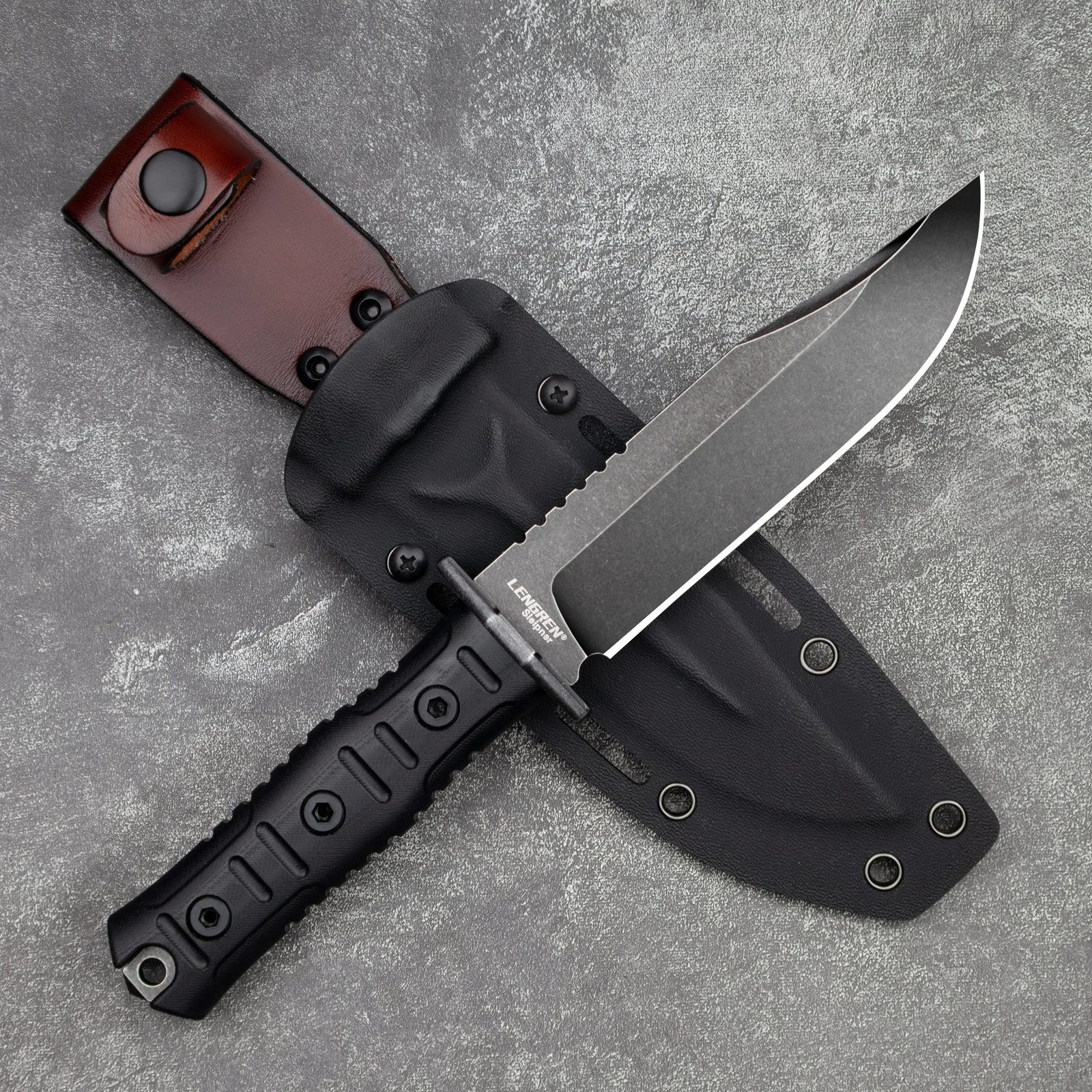 LENGREN A037 Sleipner Steel He - огляд і ціна Bushcraft Knife Fixed