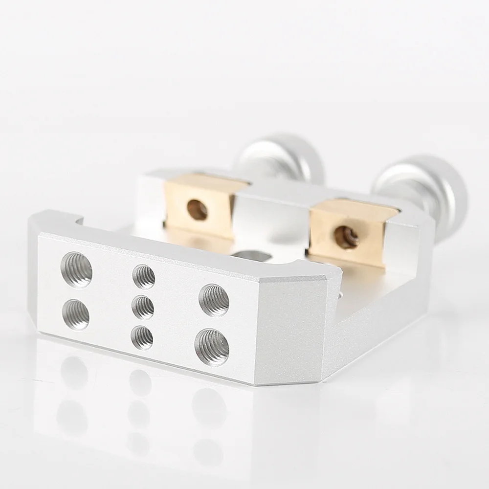 UKON-A Verstärkte DualBolt große Schwalbenschwanzklemme Rot Silber Äquatoriale Montierung AIM Große Stativplatte Astronomie-Teleskop-Zubehör