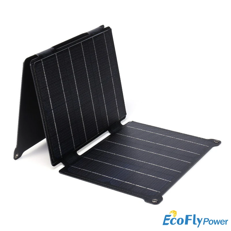 

21W 5V/12V Solar Panel Charger 2USB Portable Waterproof Solar Folding Bag for Mobile Power Charging Outdoor Camping Fishing