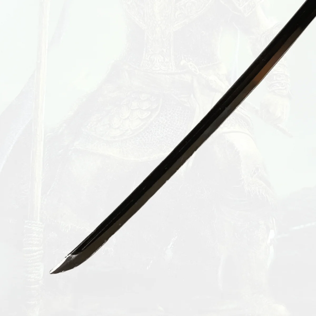Espada de metal katana roronoa zoro, 9.8 polegadas, sabre japonês katana, sabre samurai original, faca ninja, acessórios de cosplay, brinquedo adereço