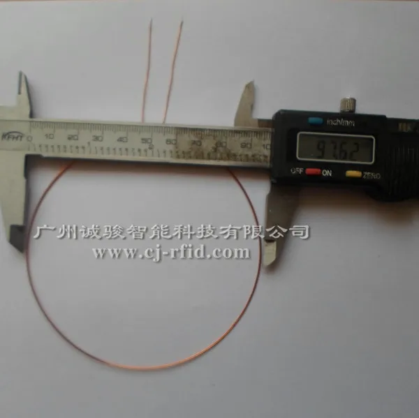 13.56MHz Circular Coil Antenna Card Reader Card Issuer ID Card Reader 92MM