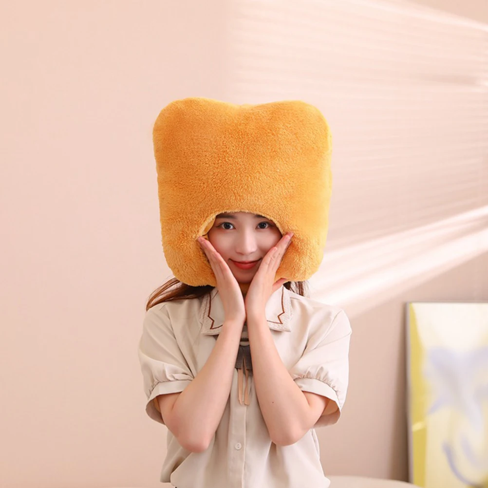

Stuffed Cosplay Cartoon Party Festival Costume Headgear Funny Costume Hat For Performance Lightweight Pp Cotton Material