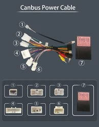 Car Radio Cable for Toyota