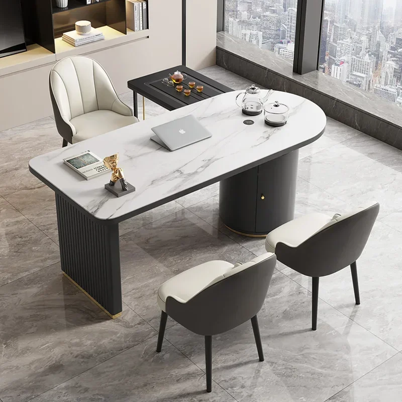 

Living Room Dining Table Multifunctional Kung Fu Tea Table Office Simple Desk
