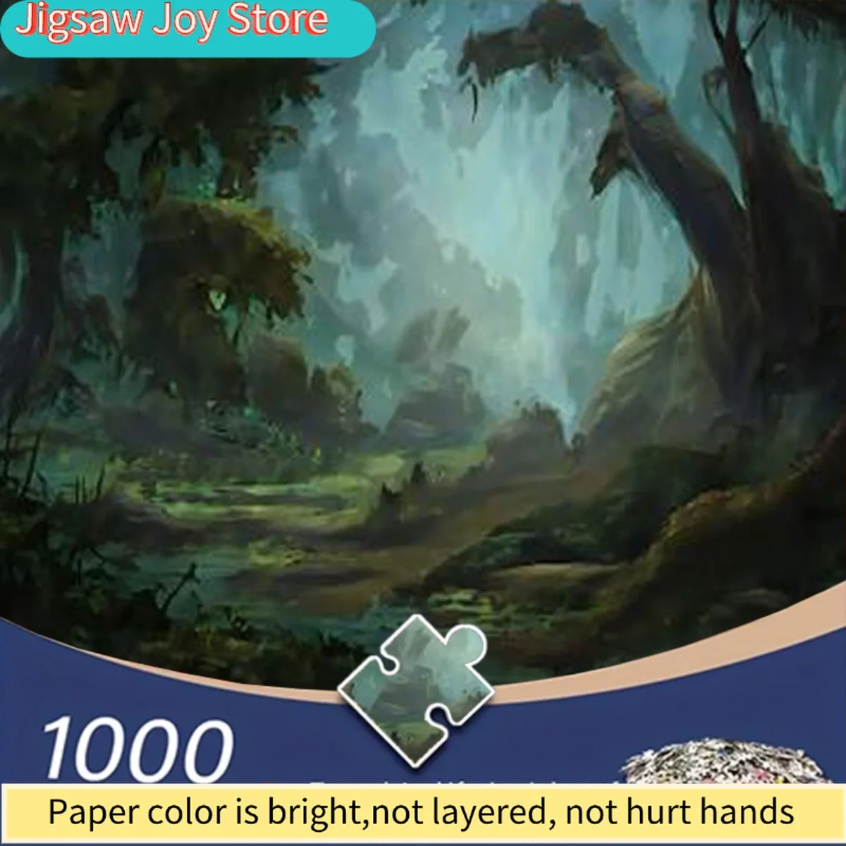 

Adult Jigsaw Puzzle - White Fox in Snow & Sunlight Scene, Challenging Large Jigsaw for Adults, Relaxing Handcraft Gift with D