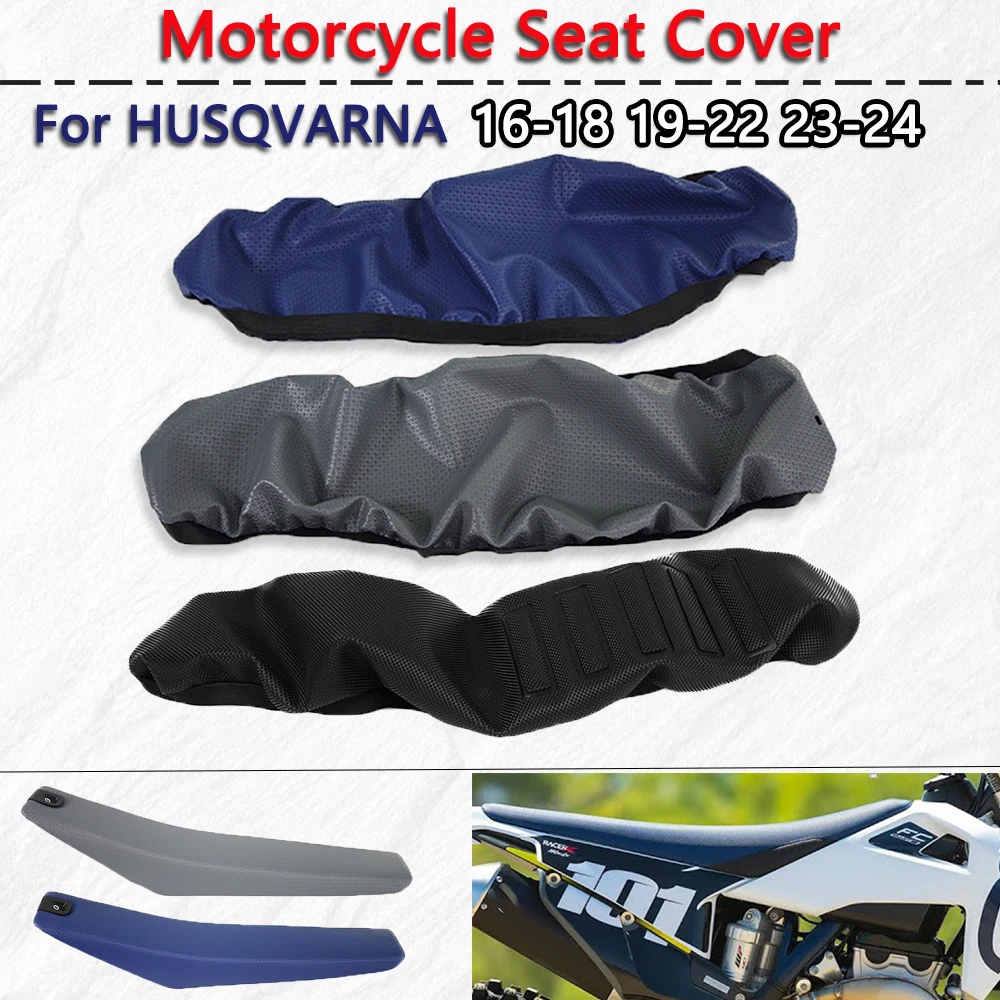 Motorcycle Seat Cover For HUSQVARNA 2016-2024 FC FE FS TC TE TX 125 250 350 450 501 Anti-Skid Waterproof Thickened Wear Enduro