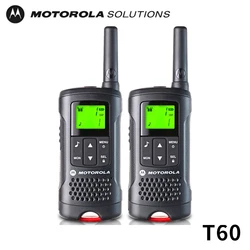 Motorola Walkie Talkie T60 Tbow-2 Way Radio a pair TLKR-T60 Free Radios