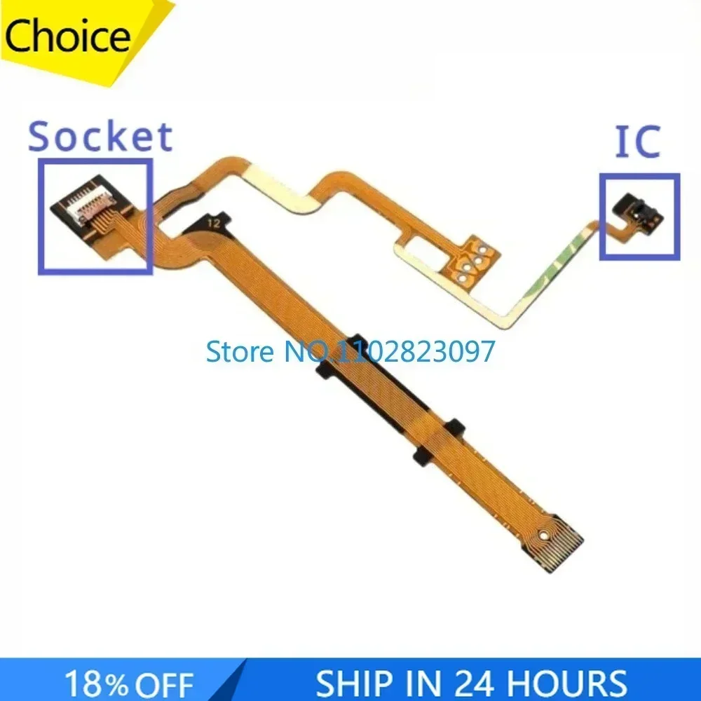 For Canon RF-S 18-150mm IS STM 18-150 mm Lens Aperture Flex Cable with Socket + IC Camera Repair Part