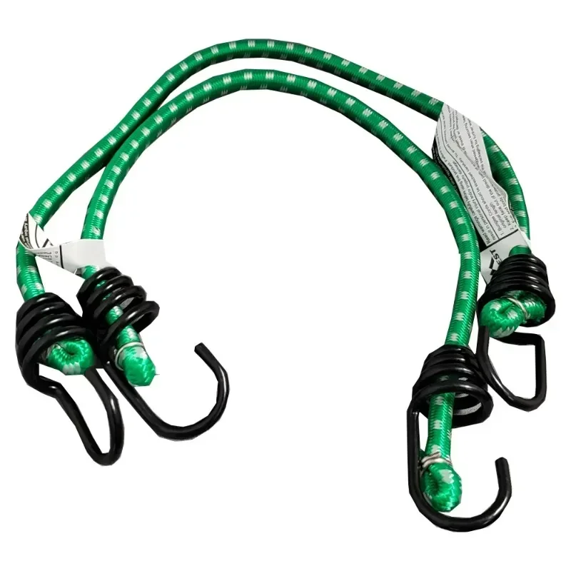 Ozark Trail Rubber Assorted Bungee Cords, 24 Count