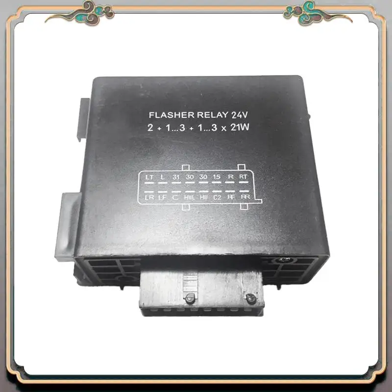 

A73Q-Black Flasher Relay For Scania Electrical System Flasher Relay 1328548 1401789 2159998