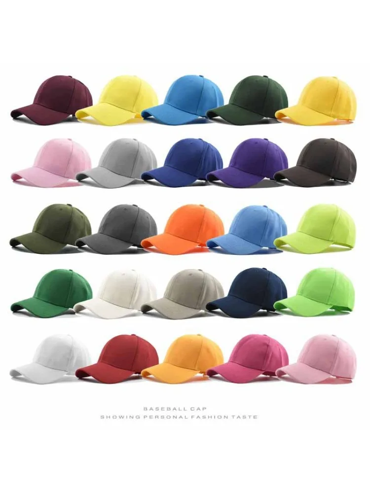 Casquette unisexe avec Logo personnalisé imprimé, casquette de Baseball unie décontractée, chapeaux réglables à rabat pour femmes et hommes, casquette Hip Hop, chapeau de papa de rue