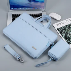 Laptop Bag 13.3 15.6 14 inch Waterproof Notebook Case Sleeve For Macbook Air Pro 13 15 Computer Shoulder Handbag Briefcase Bag