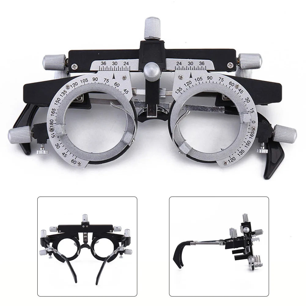 New Optical Trial Lens Frame Adjustable Universaly Type Trial Frame Eye Test Tool Part Optician Optical Instruments Lens Tools