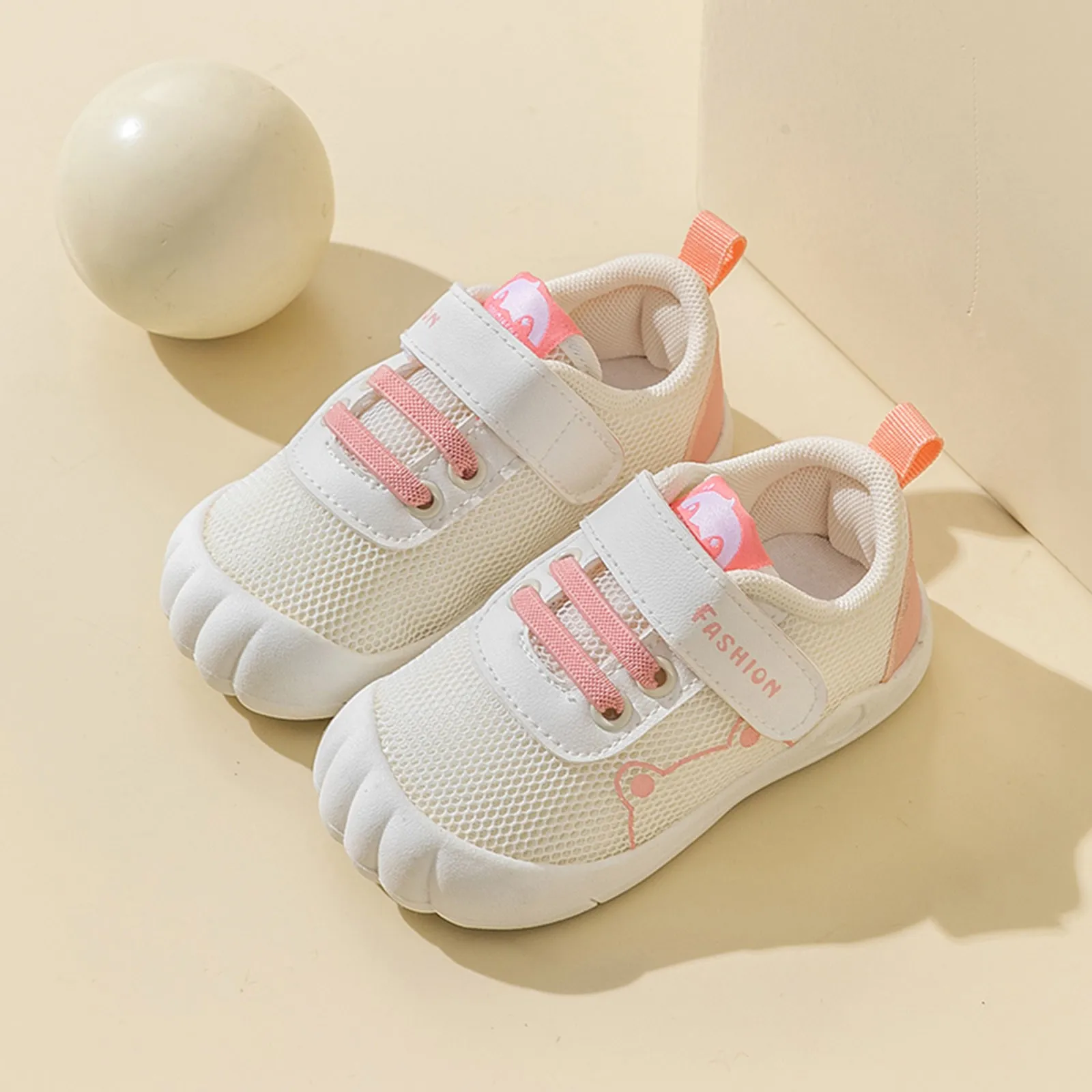 Jongens/Meisjes Baby Wandelschoen 2024 Lente/Herfst Nieuwe 0-2 Jaar Oude Schoen Zachte Zool Mesh Ademende Baby Eerste Wandelaars Schoenen