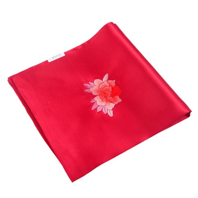 35x35CM Gifts 2026 New Handmade Suzhou Embroidered Silk Handkerchief