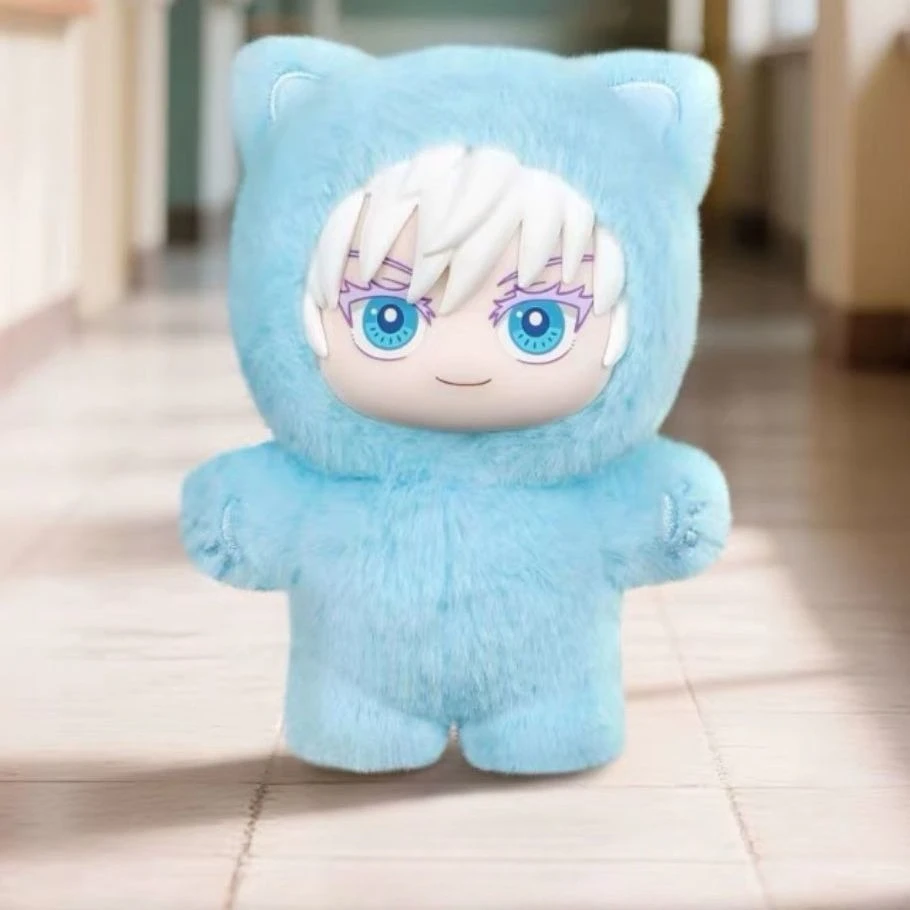 Jujutsu Kaisen Official Cat-Ear Plush Blind Box – Charming Anime Toy, Home Decor & Festival Gift Choice