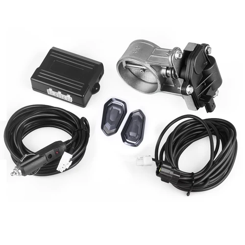 ¡Nuevo control remoto! Kit de válvula electrónica de tubo de escape de coche modo multiángulo Universal 51/60/63/70/76MM dispositivo controlador Kit remoto 2PIN
