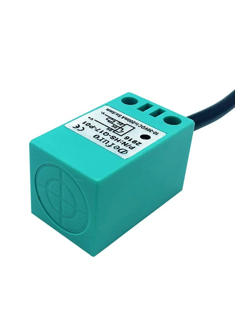 

Defuro Square Proximity Switch HS-Q17-N01 N02 P01 P02 Metal Sensing Sensor