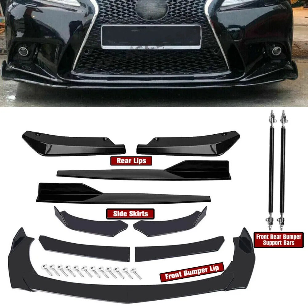 

For LEXUS Front Rear Bumper Lip Spoiler Splitter Body Kit Side Skirt United States