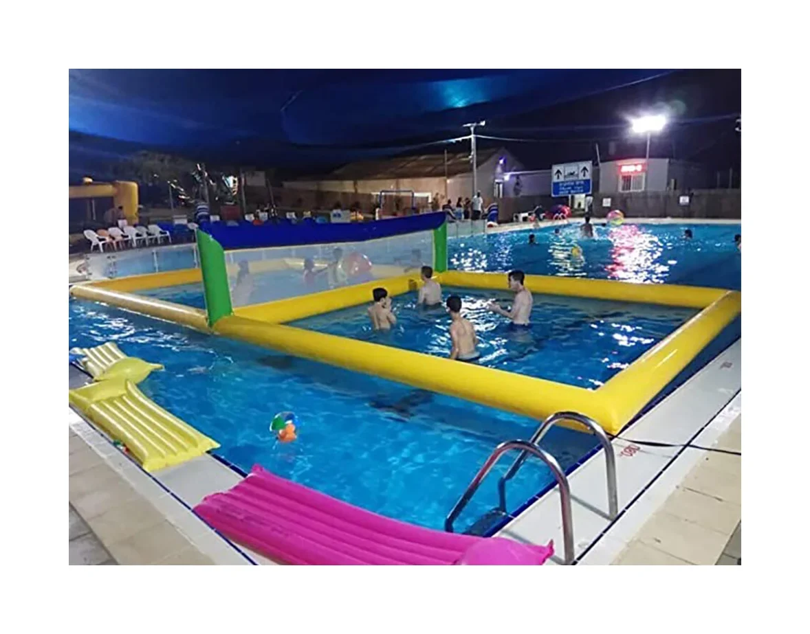 

Надувная площадка для пляжного волейбола и тенниса на воде, летний водный спорт, надувной аквапарк, продается