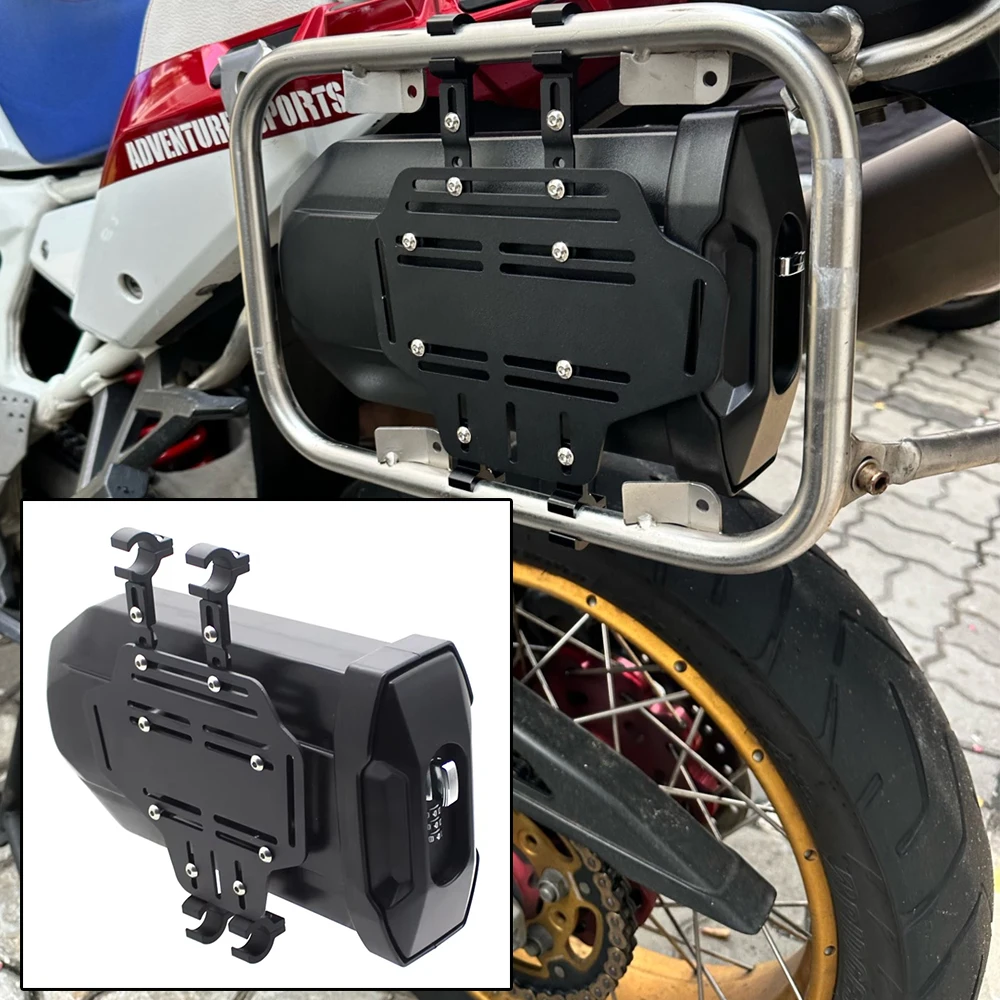 Novo Acessório para Motocicleta ZONTES 703F 703 F: Caixa de Ferramentas Lateral Impermeável Decorativa com Kit de Primeiros Socorros/Acidentes
