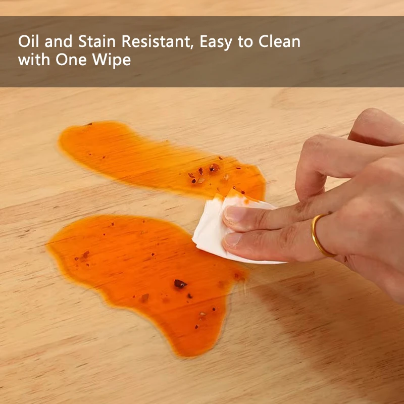 Transparent PVC Table Protector Non-Slip Stain-Resistant Durable Ideal for Desks Dining Tables Coffee Tables Home and Office Use