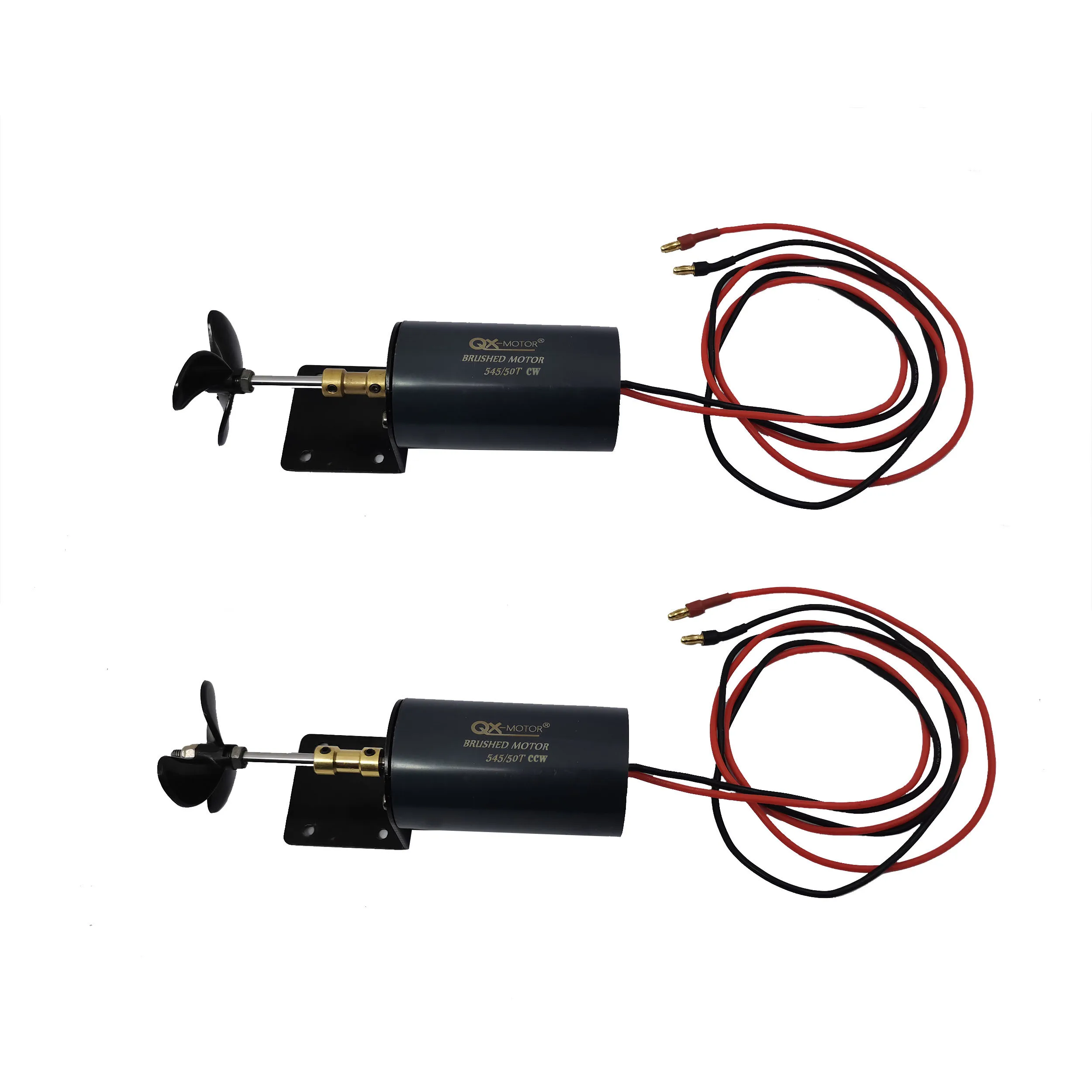 545/50T CW CCW Brush Underwater Propeller Motor 12V 16V For Duck Boat/Unmanned  /Remote Control /Nesting  Trawler Boat Parts