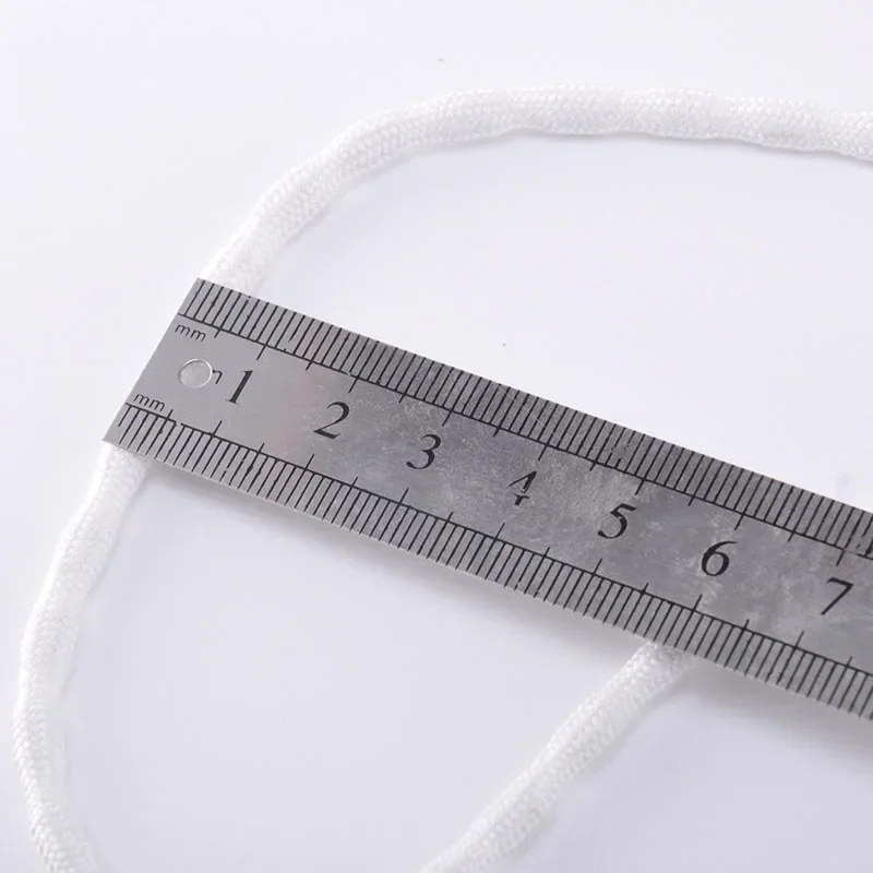 White Leaded Weighted Tape for Sheer Curtain Tulle Fabrics and Drapes Cording Curtain Sheer Lead Wire Rope Curtain Accessories