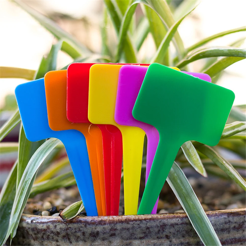 

50pcs Pp Garden Label Hanging Waterproof Plant Tag Label For Flower Pot