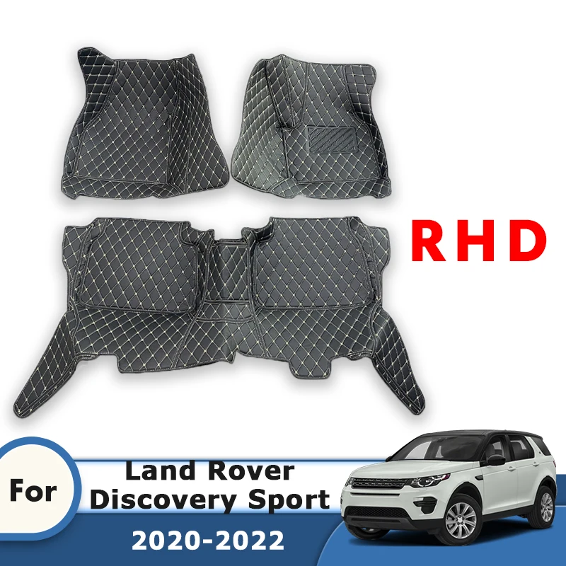 

RHD Carpets Rug For Land Rover Discovery Sport 2024 2023 2022 2021 2020 (5 seats) Car Floor Mats Auto Accessories Interior Cover