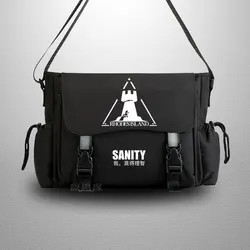 Game Arknights Amiya Messenger Bag Casual Cosplay Student Cover Power Rhodes Shoulder Bag For Men Teenagers