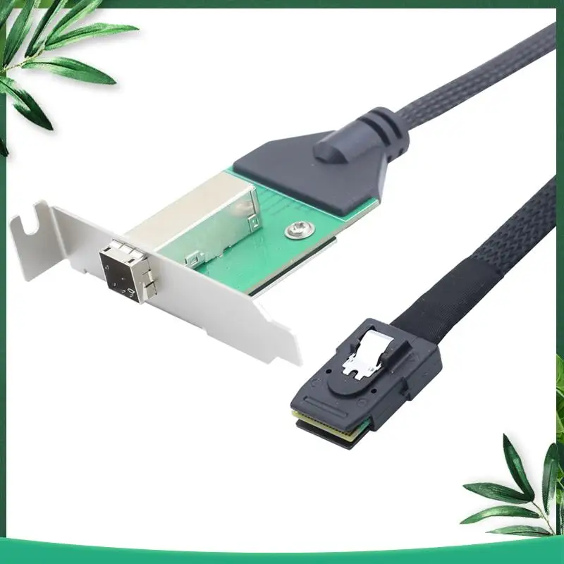 

(НОВИНКА) 12G Внешний адаптер Mini SAS HD SFF-8644 «мама» на Mini SAS SFF-8087 36P «папа» для сервера данных