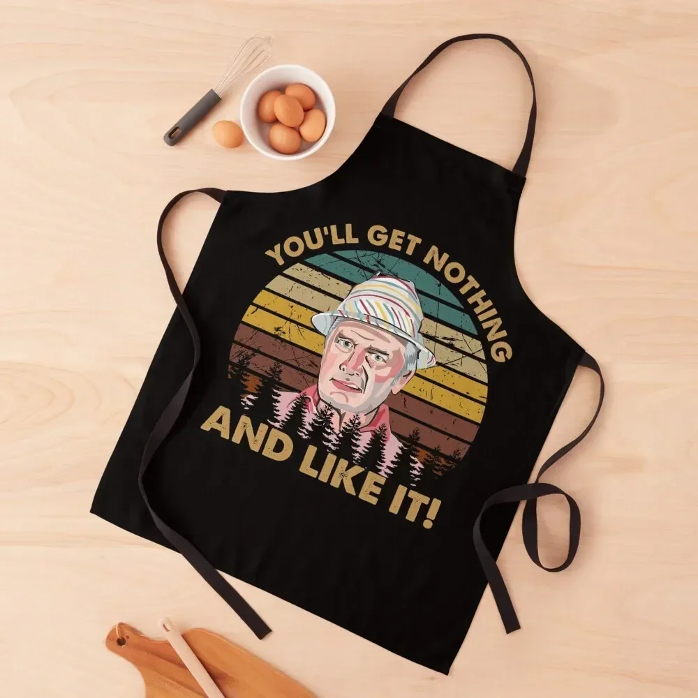 

Retro You'll Get Nothing And Like It! Caddyshack Film Character Apron kitchen jacket woman Women's Kitchen Apron