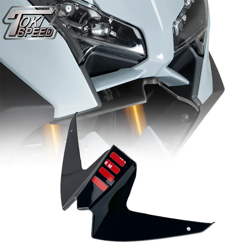 

Motorcycle Sport Downforce Naked Forntal Spoilers Aerodynamic Wing Deflector For YAMAHA TMAX560 2025 2026 T-MAX 560 25-26 tmax