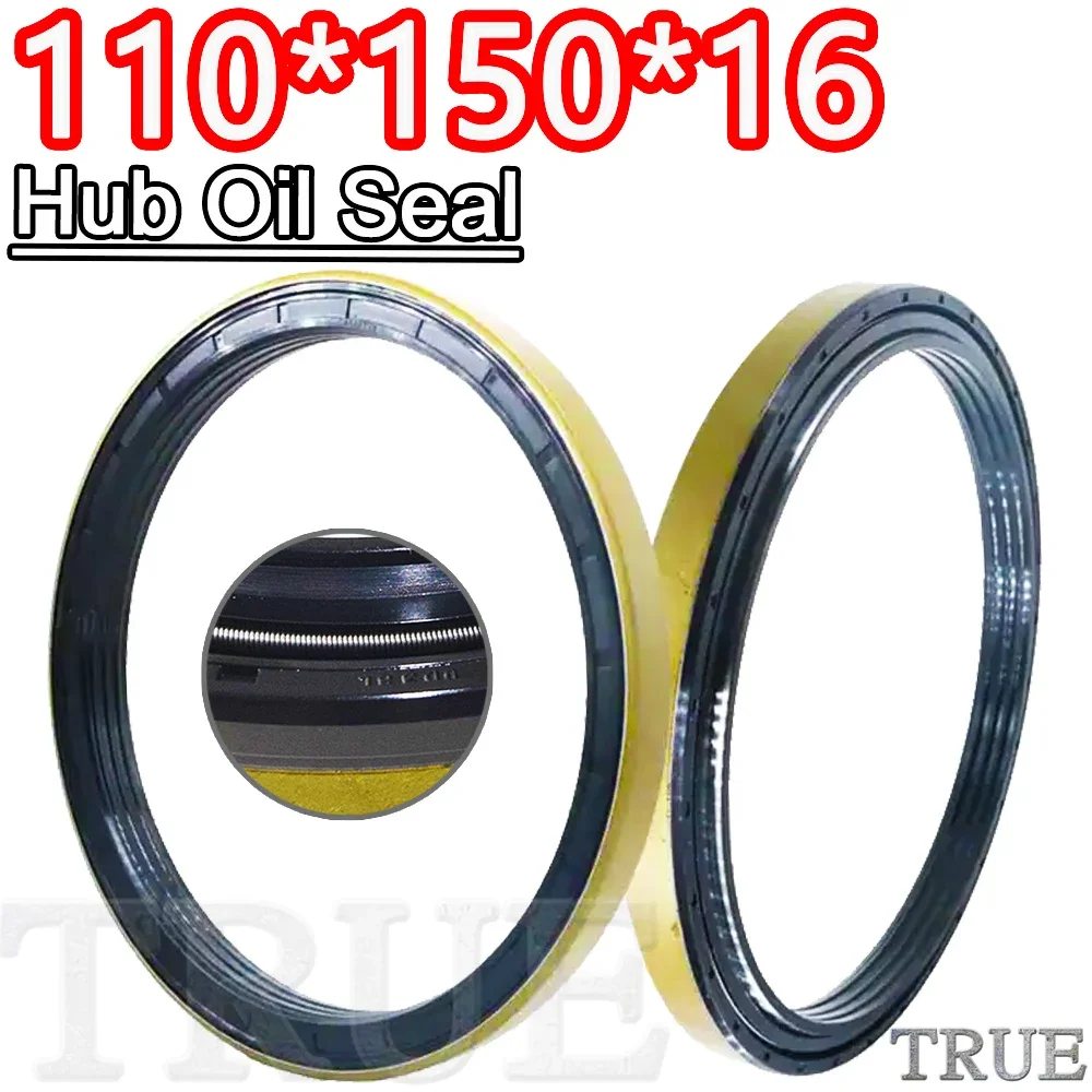 

Hub Oil Seal 110*150*16 For Tractor Cat 110X150X16 Hydraulic Metal Shim Gasket Factory Direct Sales Machinery Gearbox Framework