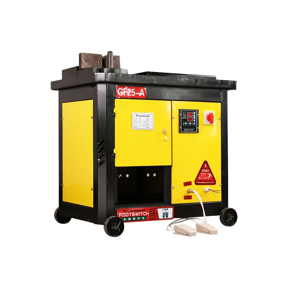 YYHC- Steel Bar Bender Machine 4-25mm Electric Manual Stirrup Bender Rebar Bender Machine