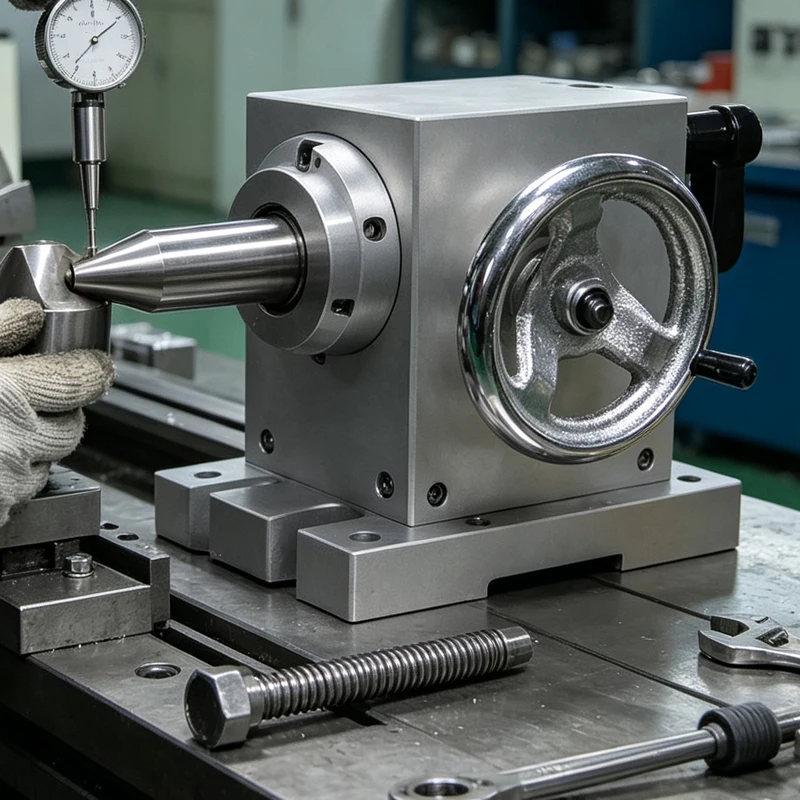 CNC Tailstock for 4th Axis Rotary Axis, 80mm 3-Jaw Chuck Accessory, Wood Router Engraving Milling Carving Machine Spare Part