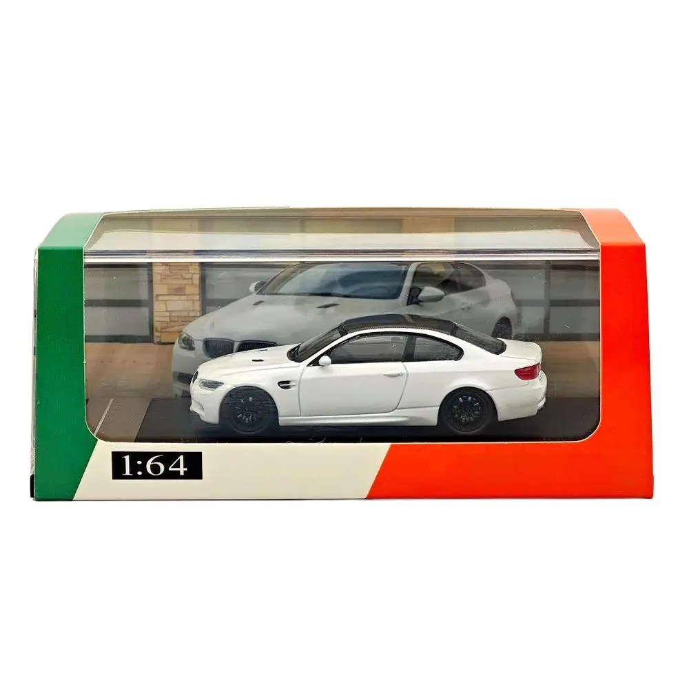 

Fine model 1/64 Scale for M3 E92 COUPE White Diecast Model Car Miniature Limited Collection Toy Vehicle Models