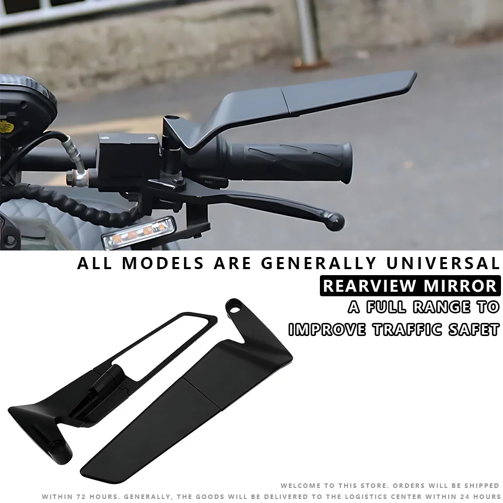 

MTKRACING For All models All years Modified rearview mirror motorcycle reflector